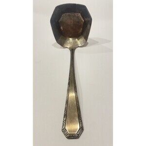 💰Bundle 3/$30 Vintage Silver Plated 1835 R. Wallace Athena Octagonal Ladle 1910